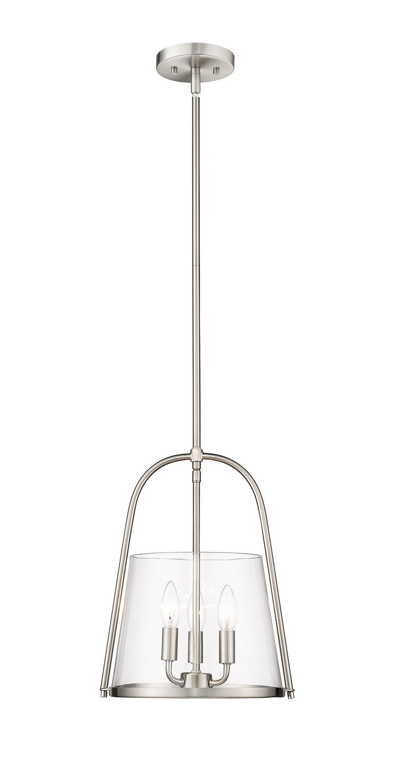 Z-Lite - 3041P12-BN - Three Light Pendant - Archis - Brushed Nickel