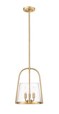 Z-Lite - 3041P12-MGLD - Three Light Pendant - Archis - Modern Gold