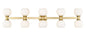 Z-Lite - 494-10V-MGLD - Ten Light Vanity - Artemis - Modern Gold