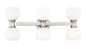 Z-Lite - 494-6V-BN - Six Light Vanity - Artemis - Brushed Nickel