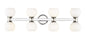 Z-Lite - 494-8V-CH - Eight Light Vanity - Artemis - Chrome