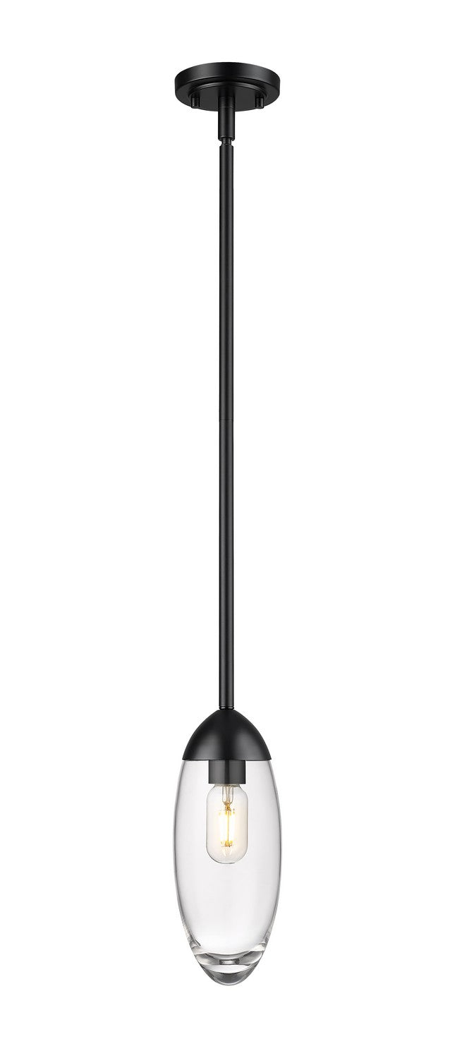 Z-Lite - 651P-ROD-MB - One Light Pendant - Arden - Matte Black