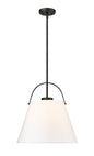 Z-Lite - 743P18-MB - One Light Pendant - Z-Studio - Matte Black