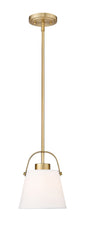 Z-Lite - 743P8-HBR - One Light Pendant - Z-Studio - Heritage Brass