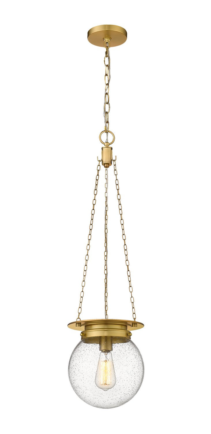 Z-Lite - 7506P9-HBR - One Light Pendant - Calhoun - Heritage Brass