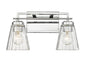 Z-Lite - 823-2V-CH - Two Light Vanity - Lyna - Chrome