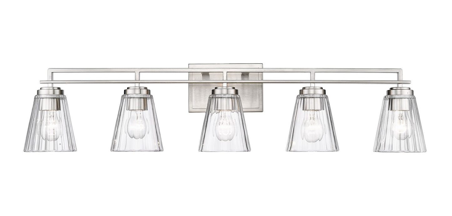 Z-Lite - 823-5V-BN - Five Light Vanity - Lyna - Brushed Nickel