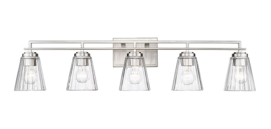 Z-Lite - 823-5V-BN - Five Light Vanity - Lyna - Brushed Nickel