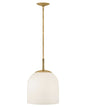 Hinkley - 45097HB - LED Convertible Pendant - Willa - Heritage Brass