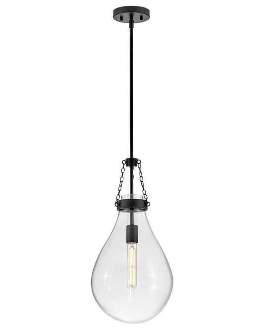 Hinkley - 46057BK - LED Pendant - Eloise - Black