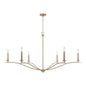 Capital Lighting - 450661MA - Six Light Chandelier - Grady - Matte Brass