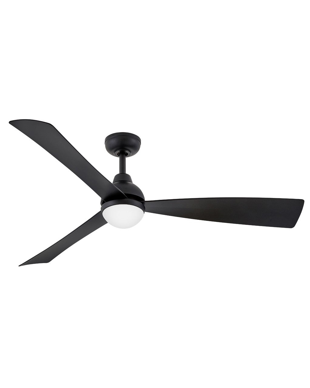 Hinkley - 905656FMB-LDD - 56" Ceiling Fan - Una - Matte Black