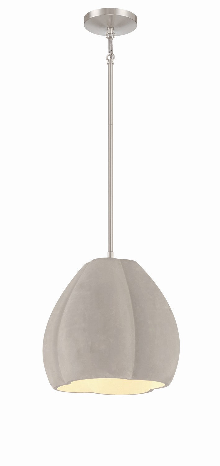 George Kovacs - P1884-084C - One Light Pendant - Sima - Burnished Nickel