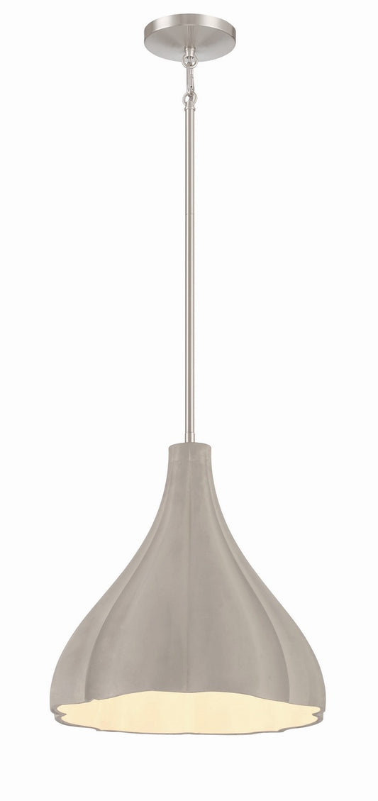 George Kovacs - P1888-084C - One Light Pendant - Sima - Burnished Nickel