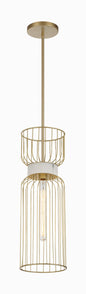 Minka-Lavery - 3392-754 - One Light Mini Pendant - Park Slope - Nouveau Gold