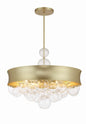 Minka-Lavery - 5197-697 - Eight Light Convertible Pendant - Verdi Square - Soft Gold