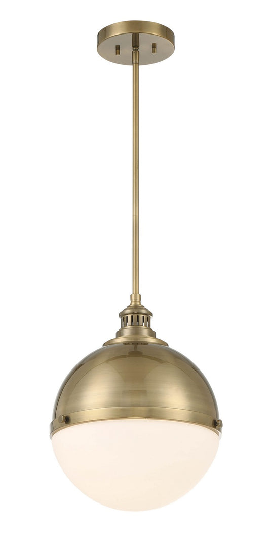 Minka-Lavery - 6605-923 - One Light Pendant - Vorey - Oxidized Aged Brass