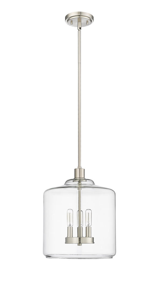 Millennium - 46933-BN - Three Light Pendant - Asheville - Brushed Nickel