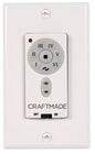 Craftmade - IDC-WALL - Intelligent DC Wall Control - IDC Remote Control - Flat Black