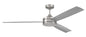 Craftmade - INS62BNK3 - 62"Ceiling Fan - Inspo 62 - Brushed Polished Nickel