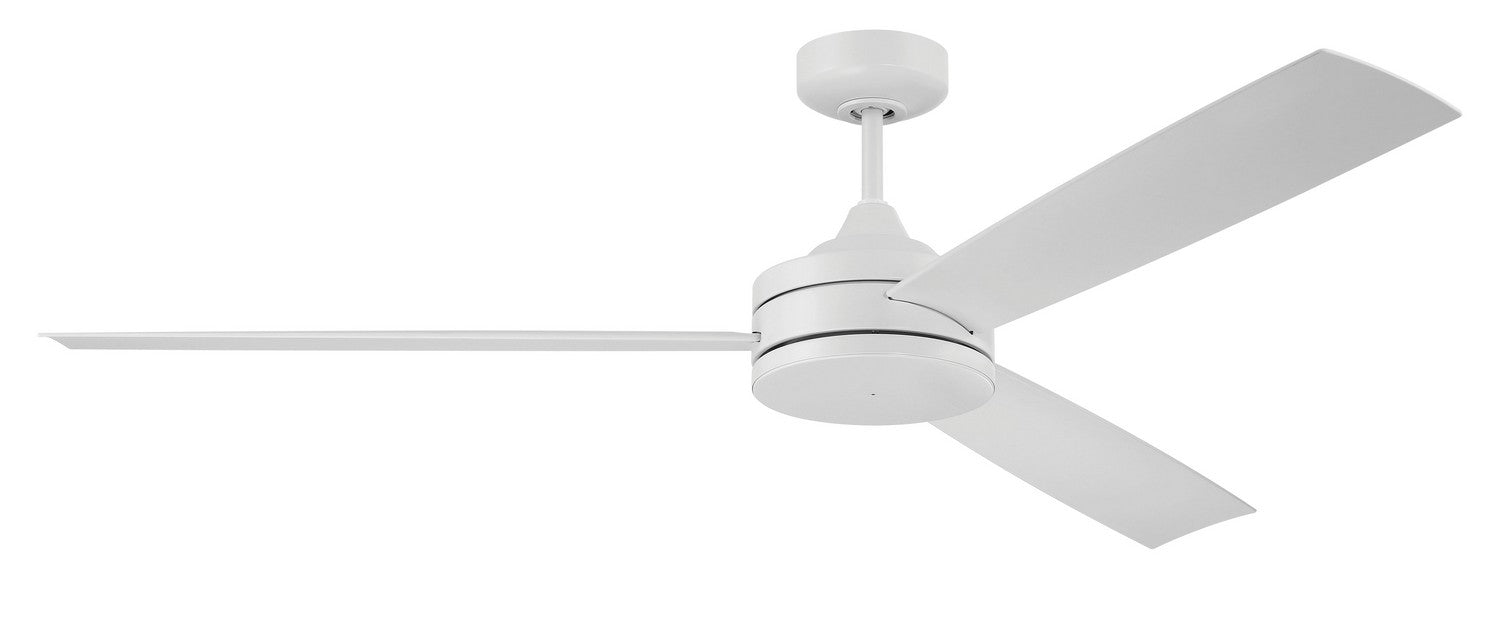 Craftmade - INS62W3 - 62"Ceiling Fan - Inspo 62 Indoor/Outdoor - White