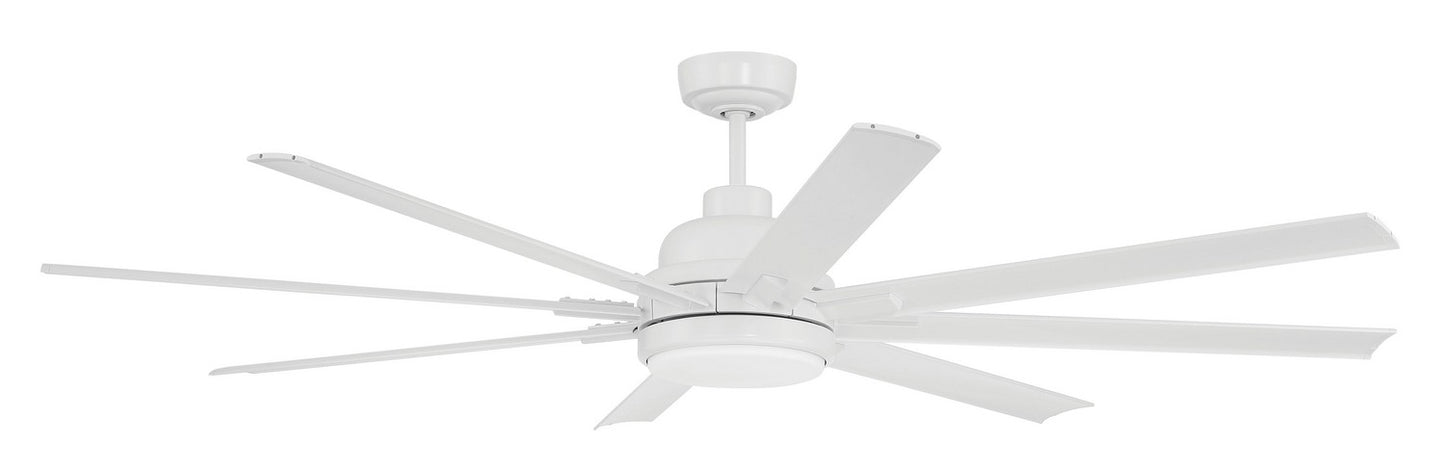 Craftmade - RSH65W8 - 65"Ceiling Fan - Rush 65 - White