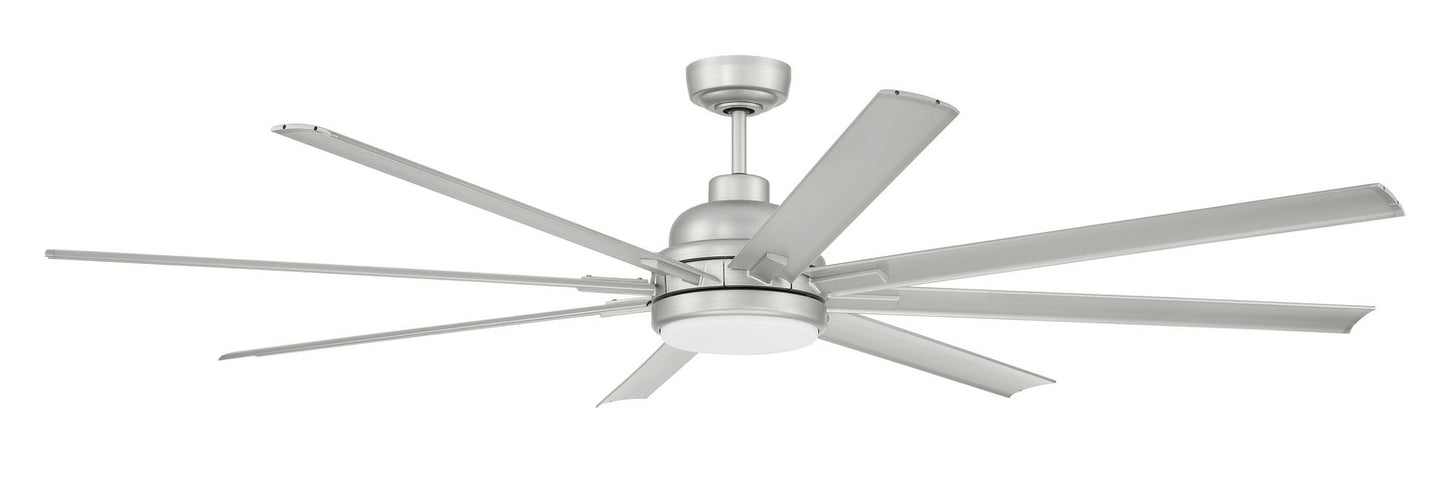 Craftmade - RSH72PN8 - 72"Ceiling Fan - Rush 72 - Painted Nickel