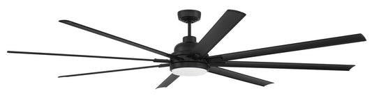 Craftmade - RSH84FB8 - 84"Ceiling Fan - Rush 84 - Flat Black