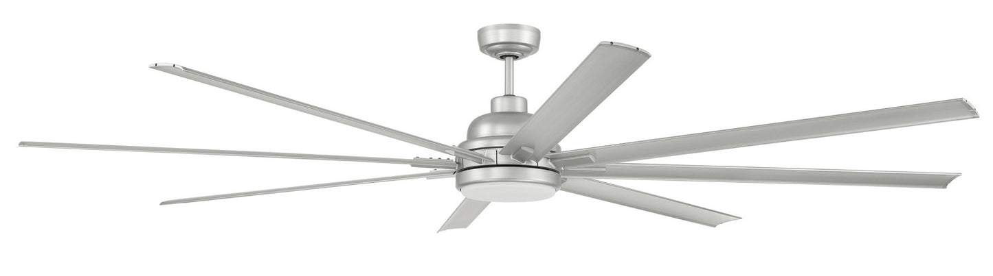 Craftmade - RSH84PN8 - 84"Ceiling Fan - Rush 84 - Painted Nickel