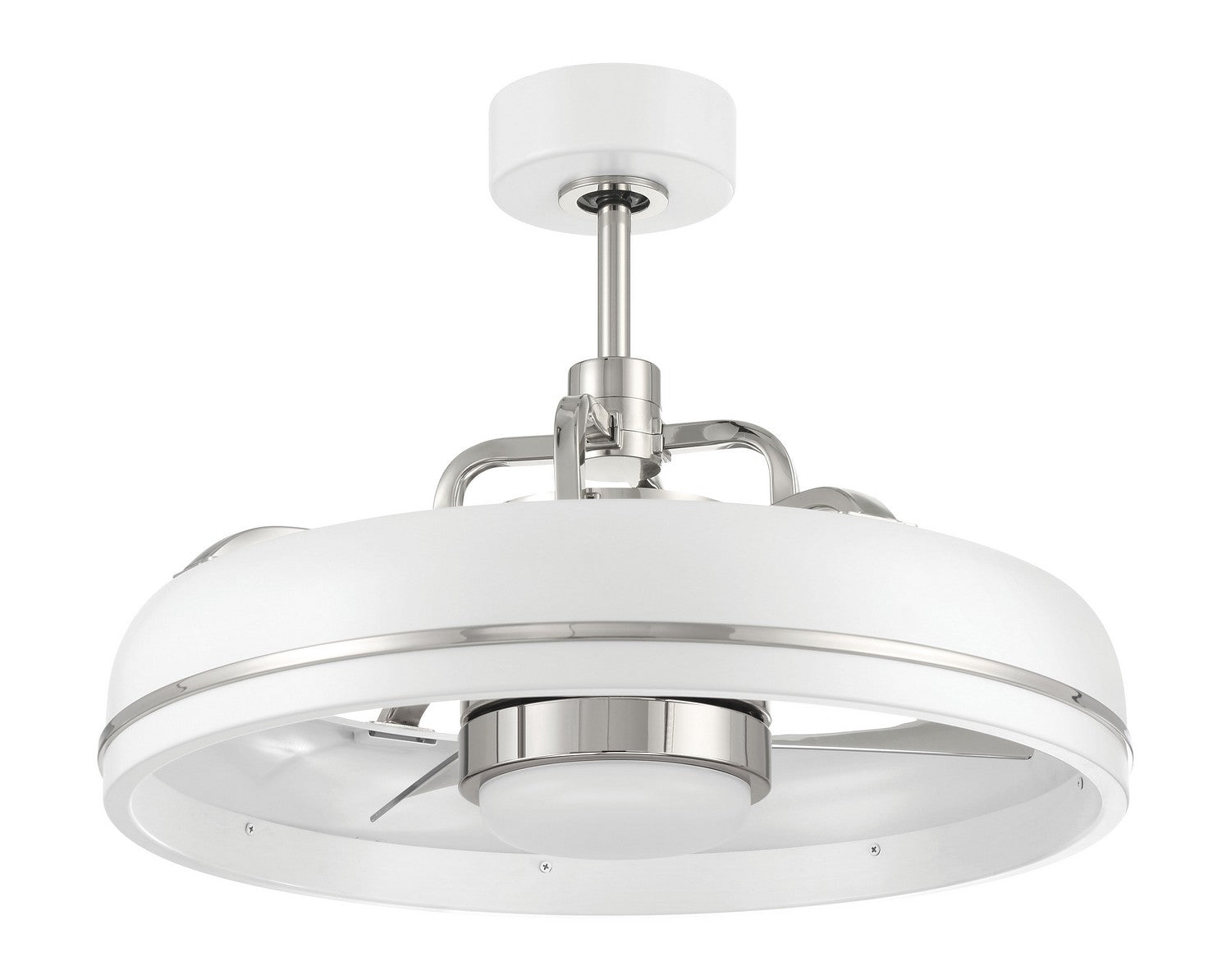 Craftmade - TYL24WPLN3 - 20"Ceiling Fan - Taylor - White/Polished Nickel