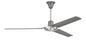 Craftmade - UT56TBNK3MR - 56"Ceiling Fan - Utility - Titanium/Brushed Polished Nickel