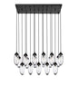 Z-Lite - 651P-17L-MB - 17 Light Linear Chandelier - Arden - Matte Black