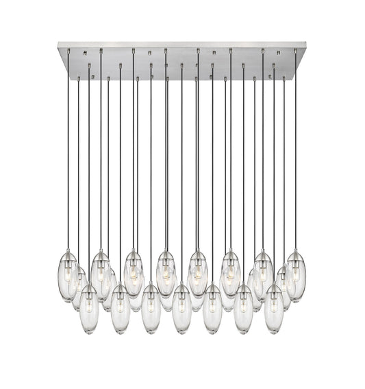 Z-Lite - 651P-23L-BN - 23 Light Linear Chandelier - Arden - Brushed Nickel