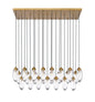 Z-Lite - 651P-23L-RB - 23 Light Linear Chandelier - Arden - Rubbed Brass