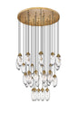Z-Lite - 651P-27R-RB - 27 Light Chandelier - Arden - Rubbed Brass
