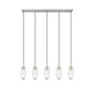 Z-Lite - 651P-5L-BN - Five Light Linear Chandelier - Arden - Brushed Nickel