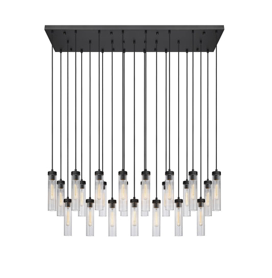 Z-Lite - 740P-23L-MB - 23 Light Linear Chandelier - Beau - Matte Black