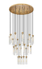 Z-Lite - 740P-27R-RB - 27 Light Chandelier - Beau - Rubbed Brass