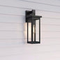 Millennium - 2601-PBK - One Light Outdoor Wall Sconce - Barkeley - Powder Coated Black