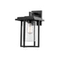 Millennium - 2621-PBK - One Light Outdoor Wall Sconce - Adair - Powder Coated Black