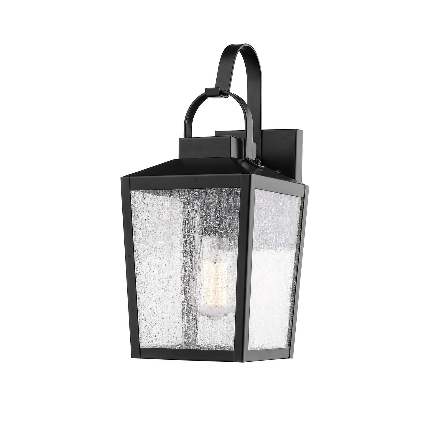 Millennium - 2651-PBK - One Light Outdoor Wall Sconce - Devens - Powder Coated Black