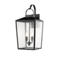 Millennium - 2653-PBK - Two Light Outdoor Wall Sconce - Devens - Powder Coated Black