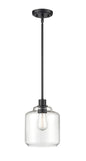 Millennium - 6901-MB - One Light Pendant - Asheville - Matte Black