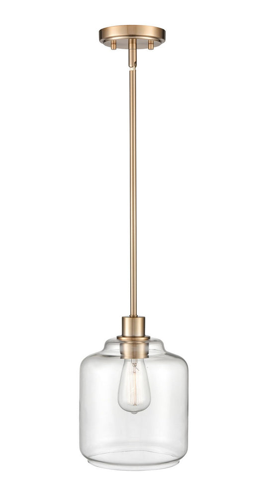 Millennium - 6901-MG - One Light Pendant - Asheville - Modern Gold