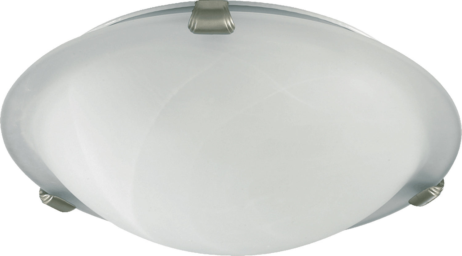 Quorum - 3000-16-65 - Three Light Ceiling Mount - 3000 Ceiling Mounts - Satin Nickel