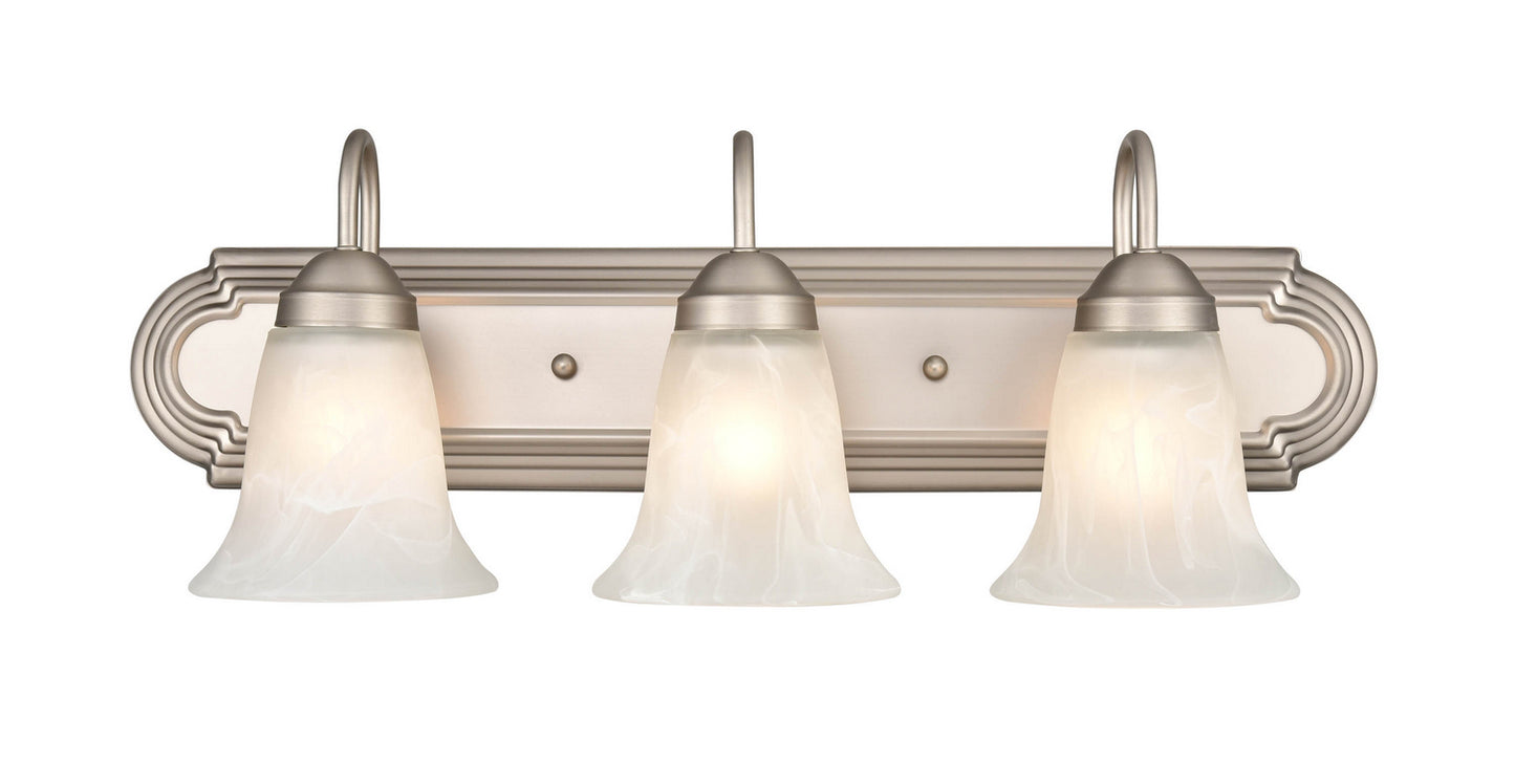 Millennium - 4283-SN - Three Light Vanity - Satin Nickel