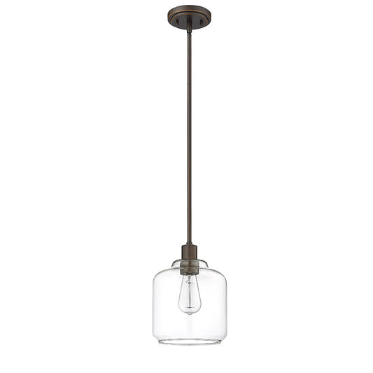 Millennium - 6901-RBZ - One Light Pendant - Asheville - Rubbed Bronze