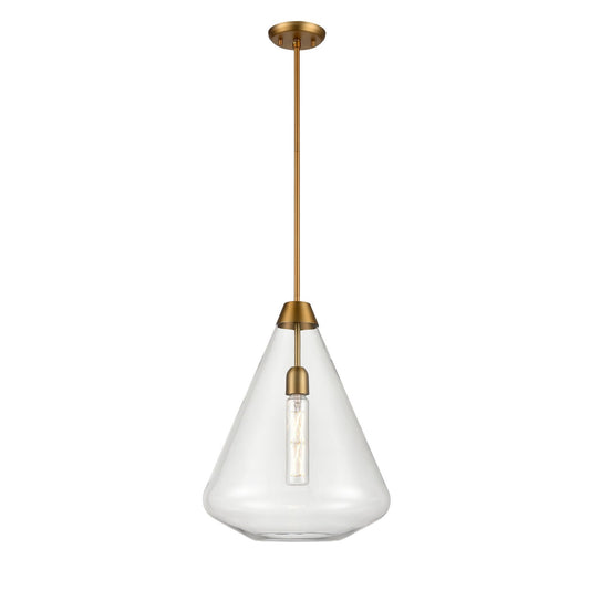DVI Lighting - DVP25805BR-CL - One Light Pendant - St. Julian - Brass With Clear Glass