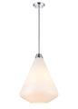 DVI Lighting - DVP25805SN-TO - One Light Pendant - St Julian - Satin Nickel With True Opal Glass