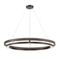 DVI Lighting - DVP40849EB+IW-CCT - LED Pendant - Cybele Cct - Ebony And Ironwood On Metal